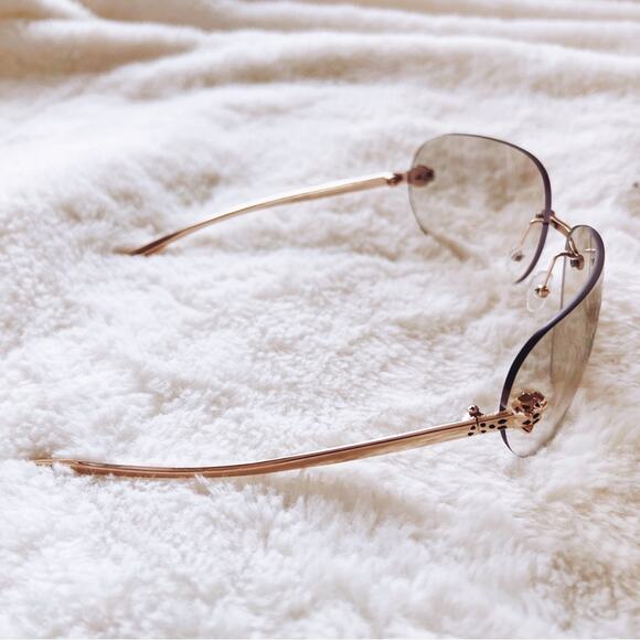 Ophelia Clear Floral Chic Sunglasses - Picture 6 of 10